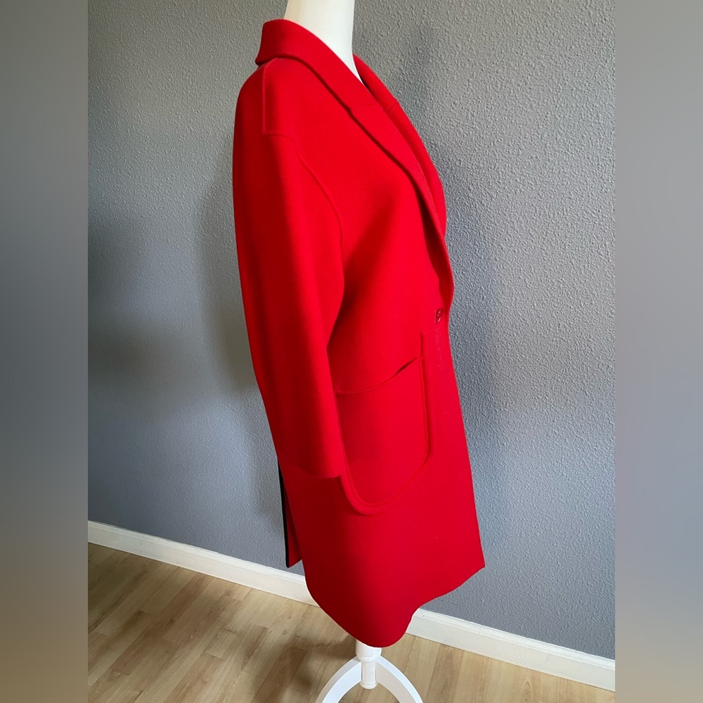 Stylish Red Coat - Picture 10 of 10